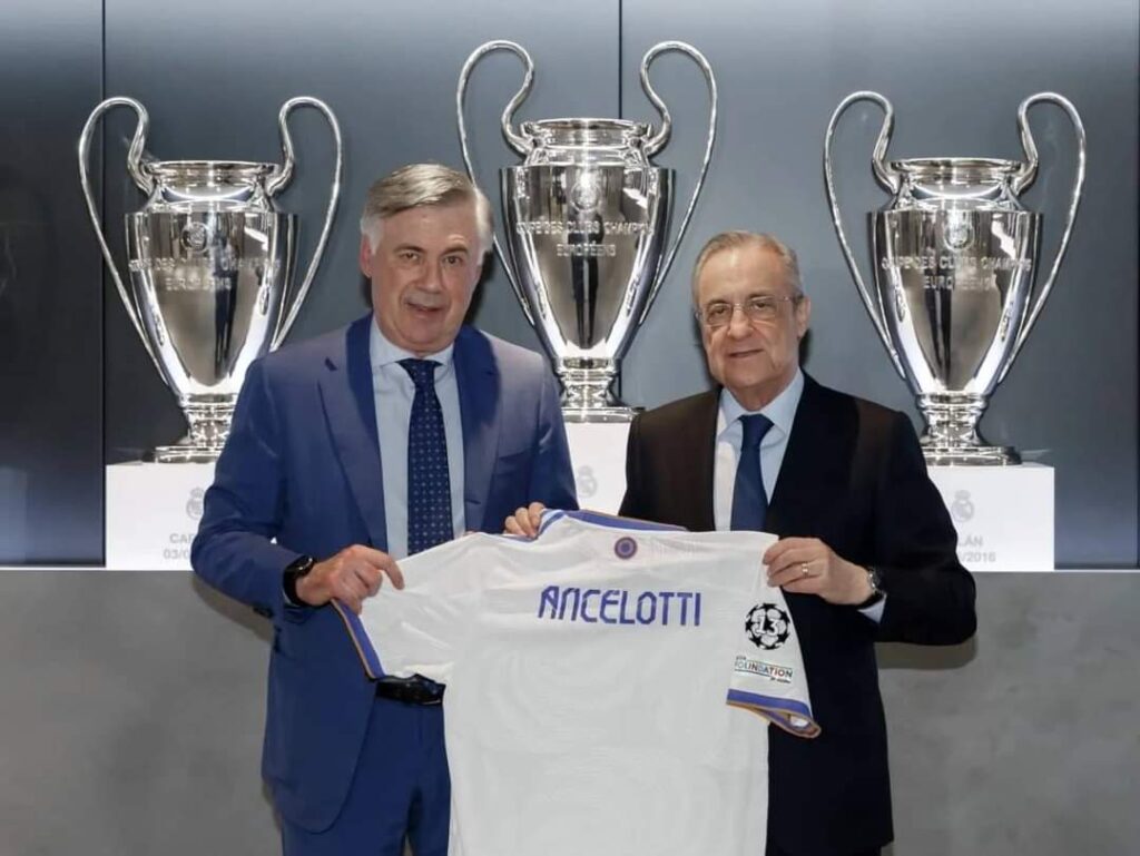 Florentino Perez Ancelotti