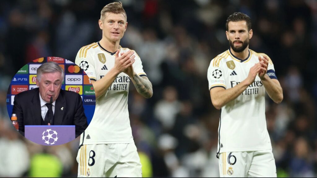 Carlo Ancelotti's crazy admission amidst crisis: "Kroos, Nacho don't..."