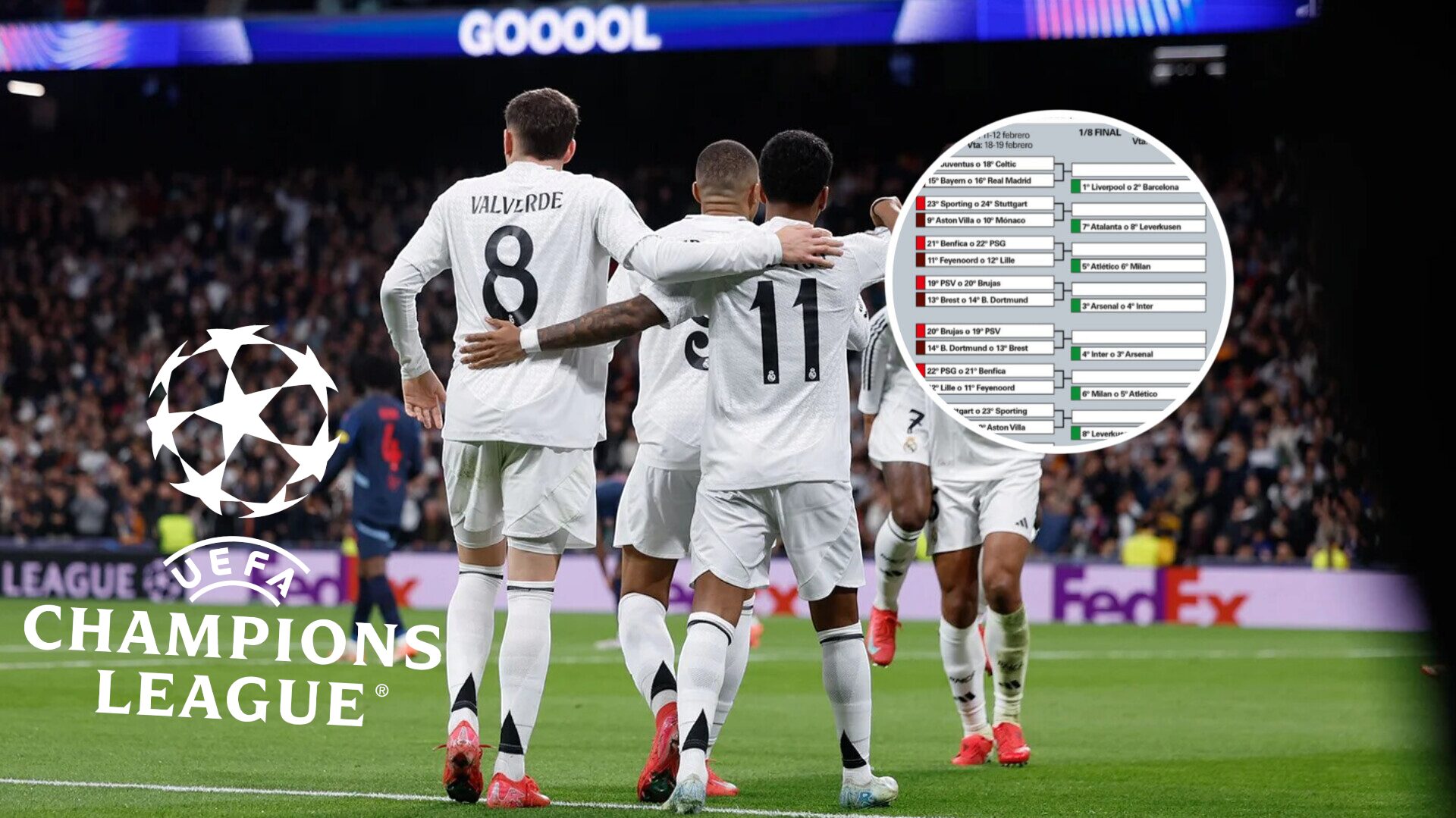 Champions League – Real Madrid: The 3 scenarios for direct qualification to the round of 16