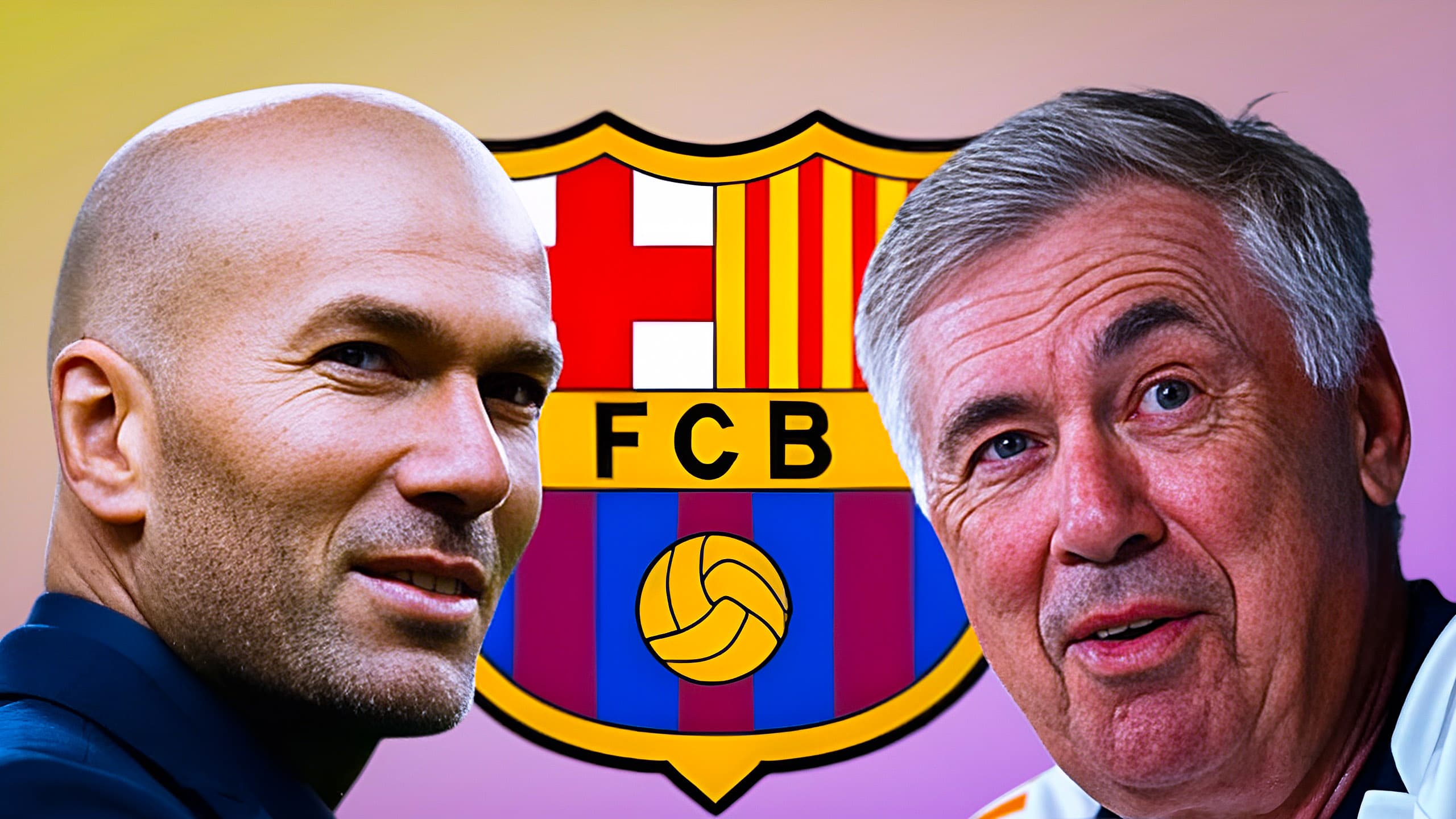 Zidane or Ancelotti: Who has the best record against Barcelona?