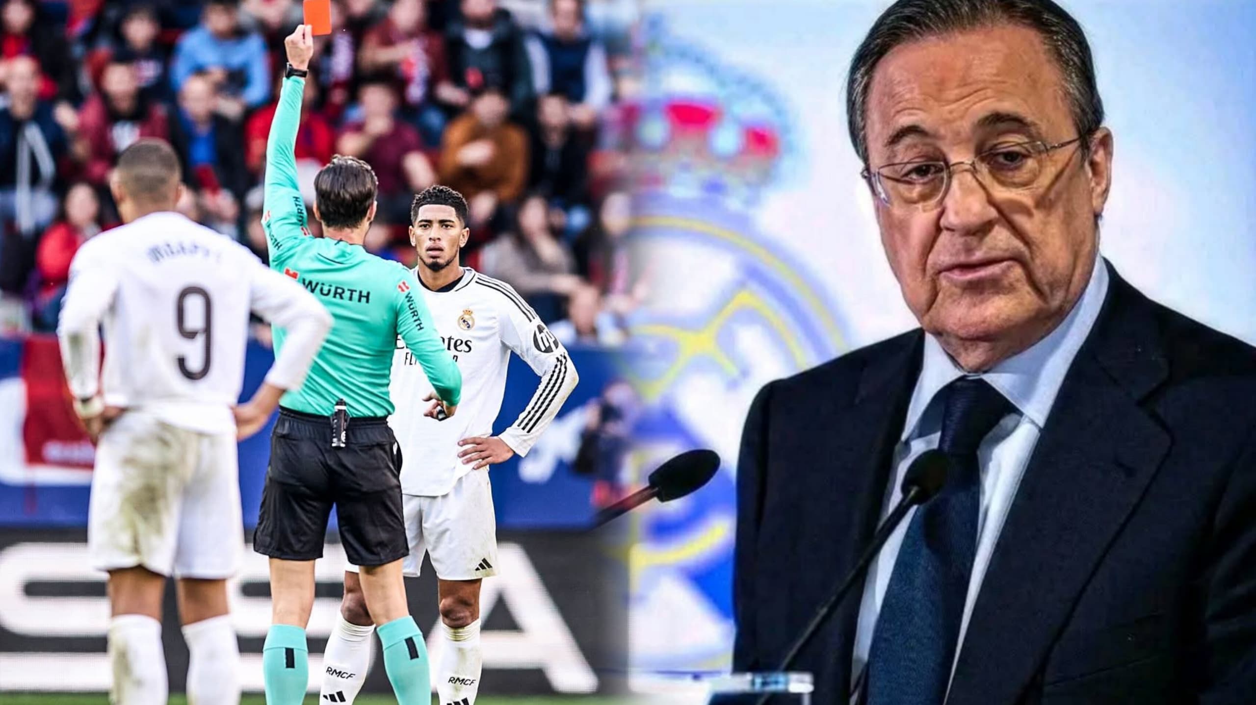 Bellingham’s controversial expulsion: Real Madrid react and make their decision!