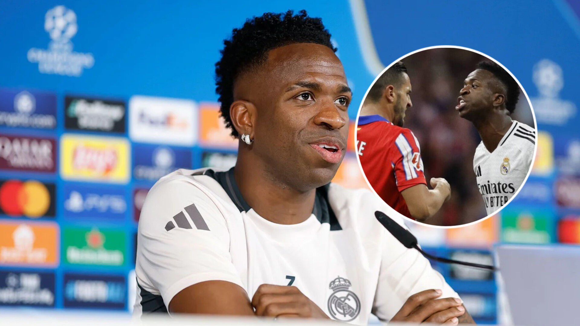24 hours before Atlético in the UCL, Vinícius Júnior vents his frustration with the referees