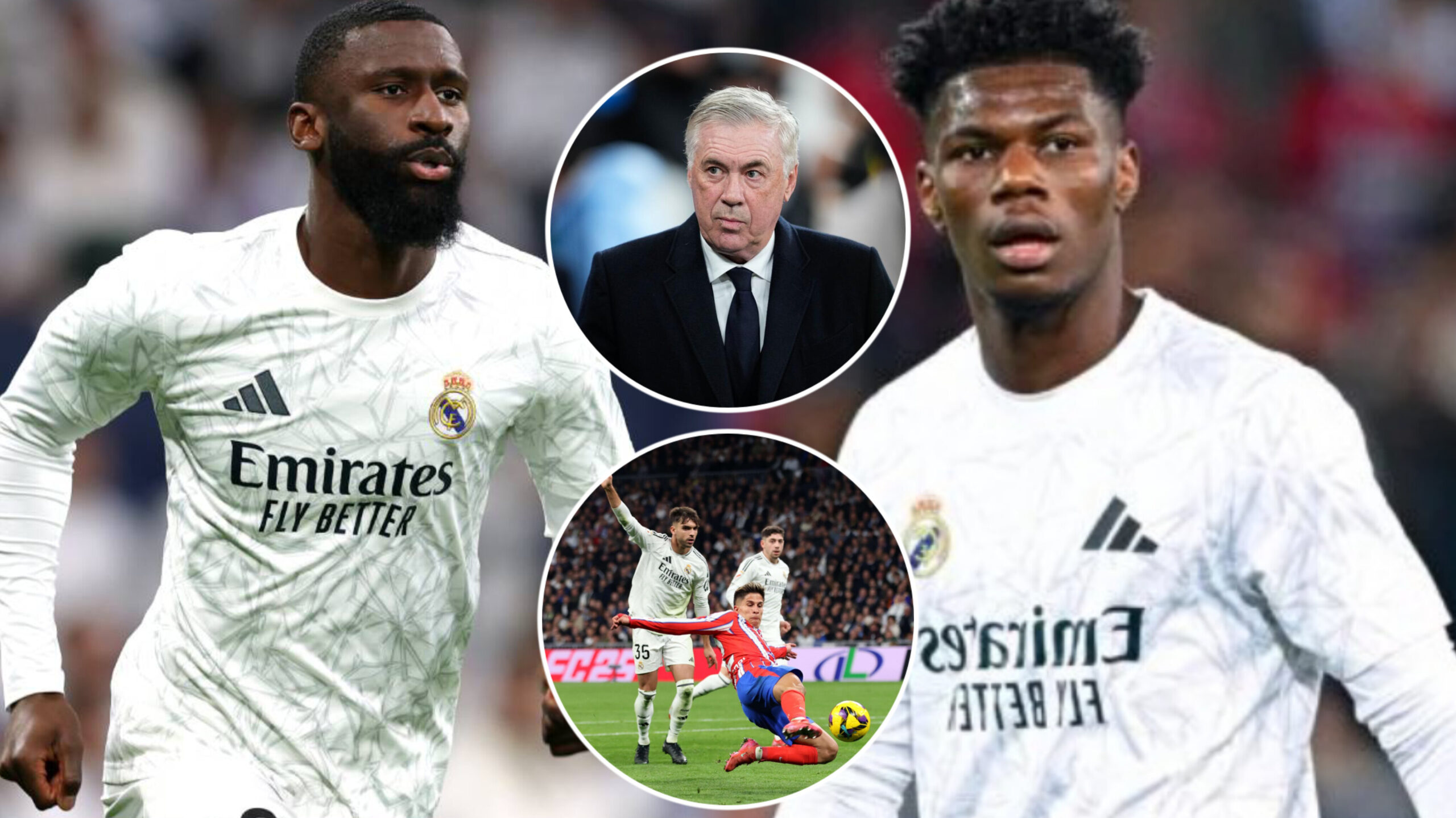Real Madrid vs Atlético: Carlo Ancelotti’s expected eleven with Rüdiger and Tchouaméni