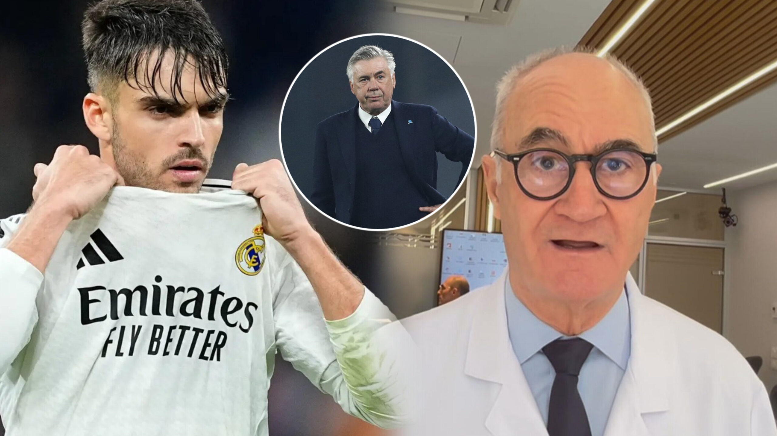 Doctor Pedro Luis Ripoll drops big news about Raul Asensio: “He is not…”