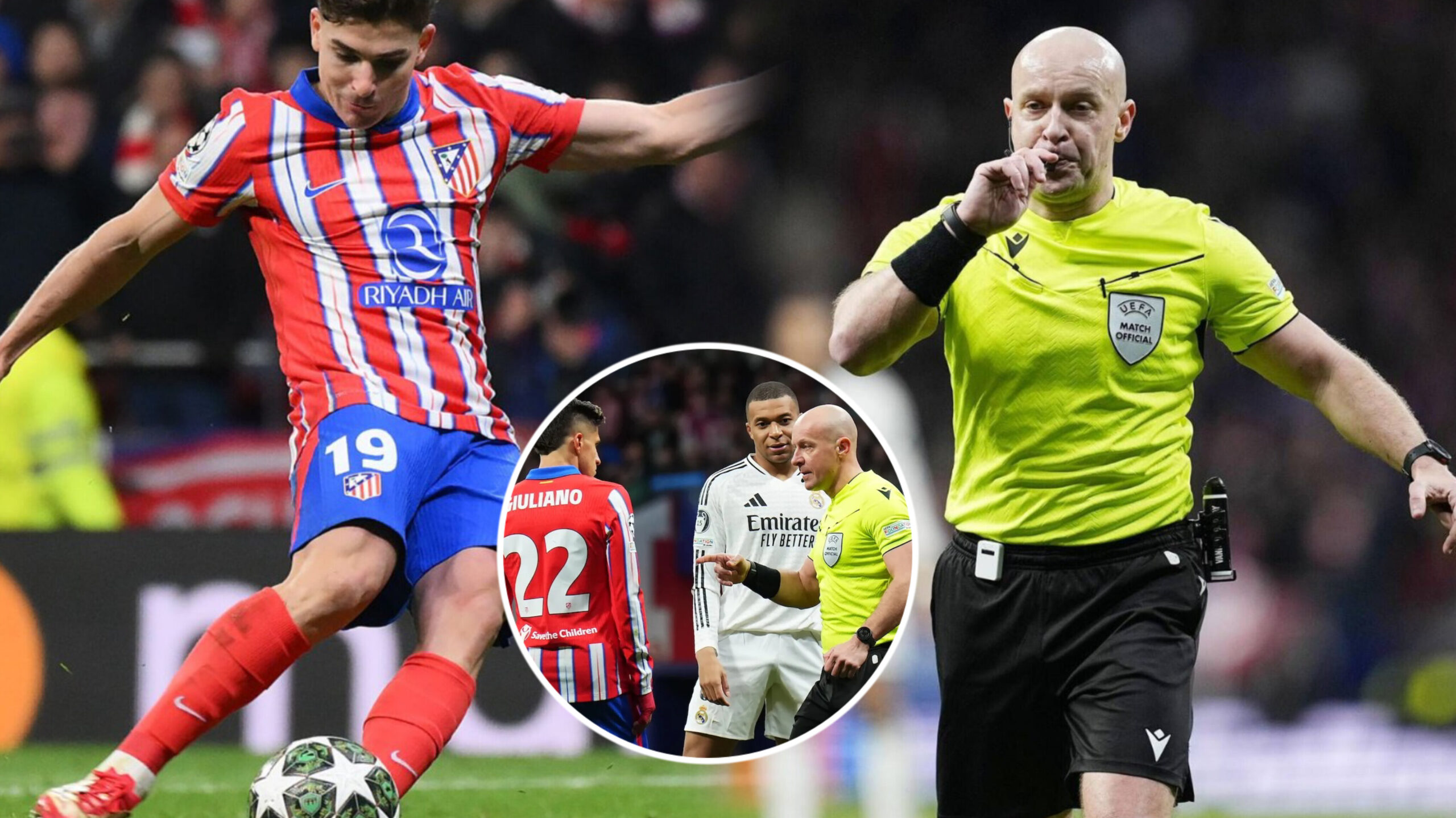 Referee Szymon Marciniak speaks out after Atlético: “Mbappé? That’s completely false”