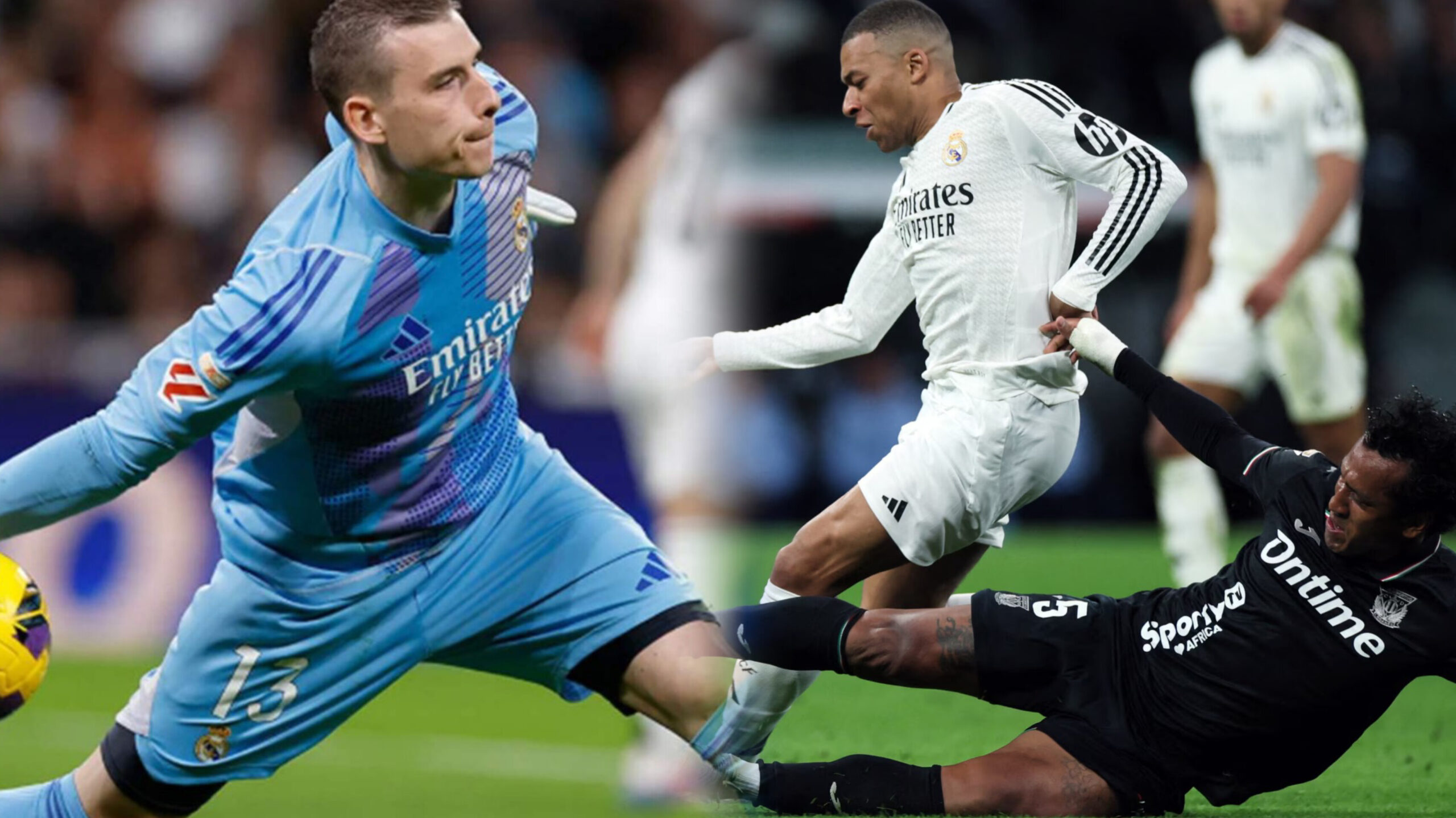 Andriy Lunin’s appalling outburst on officiating after Leganés: “Without help…”