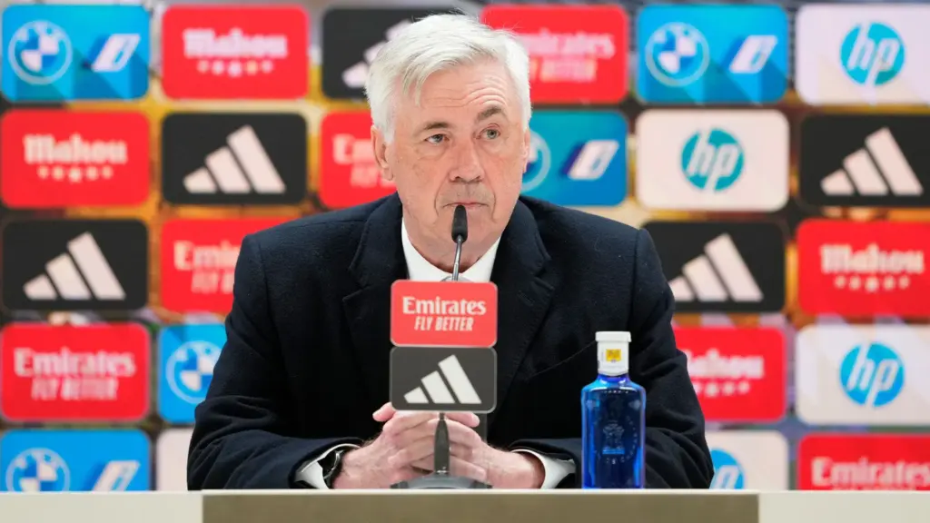 After Rayo, Carlo Ancelotti reveals the truth about Courtois: it comes 3 days before Atlético