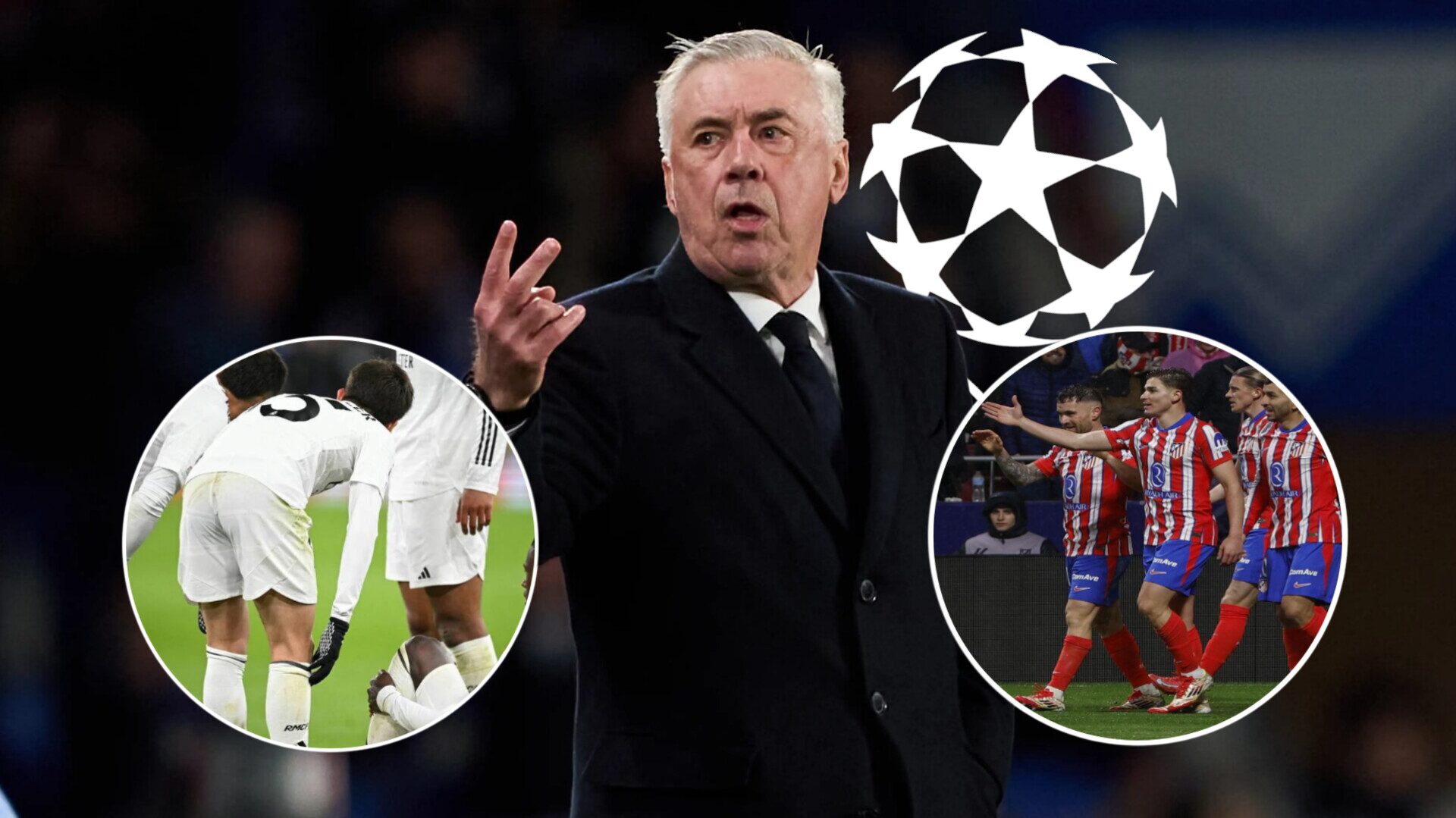 The Real Madrid medical staff strengthen 2 sick key players for the clash against Atlético