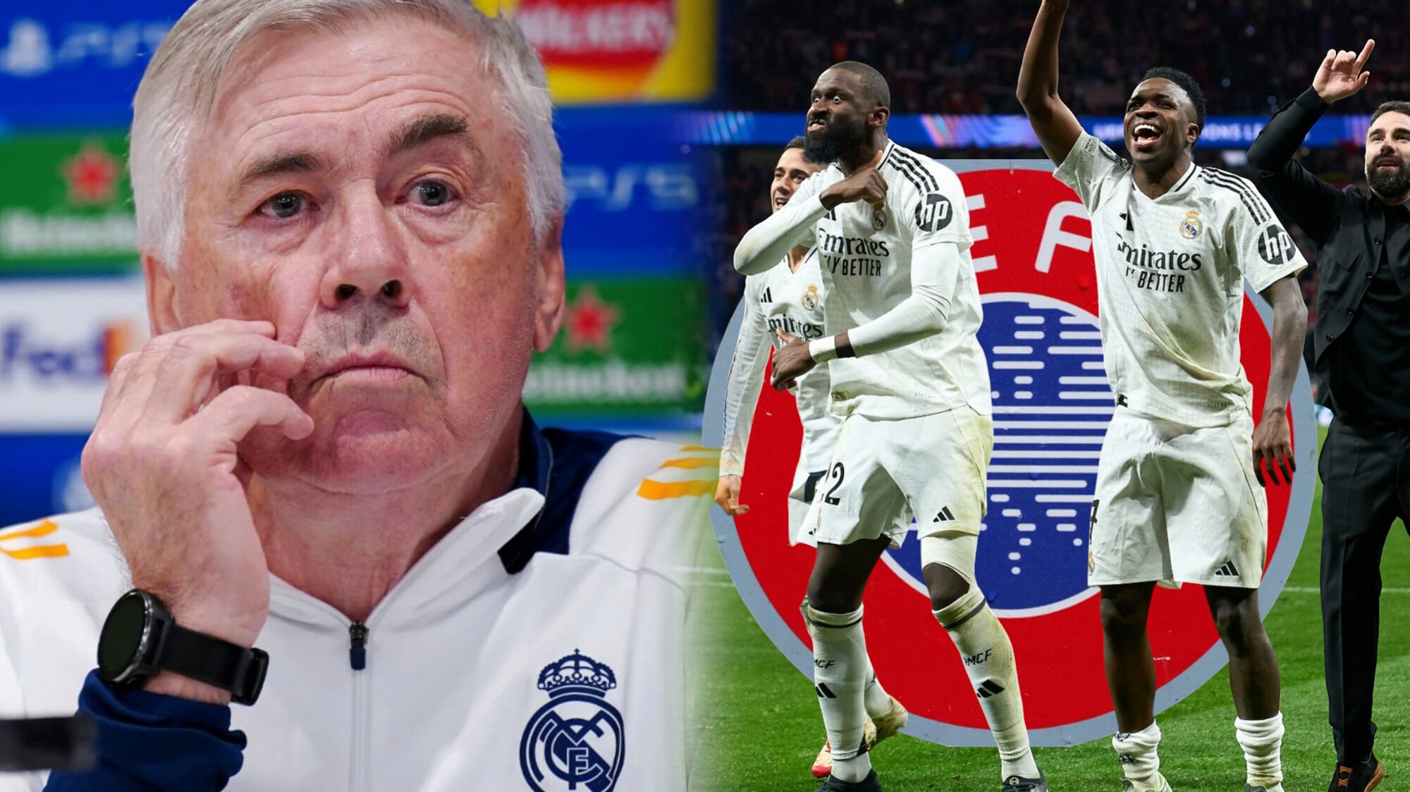 UEFA investigation into its four key players, Carlo Ancelotti warns: “Everything was…”