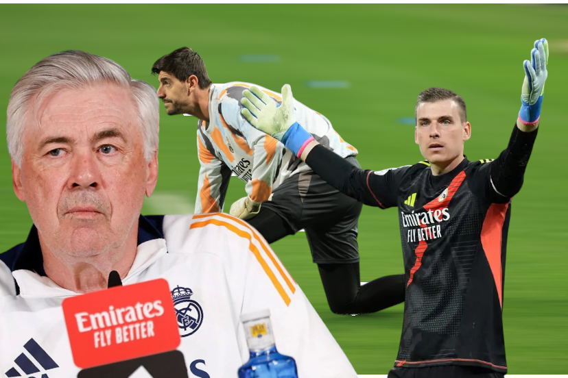 Carlo Ancelotti provides an update on injured players Thibaut Courtois and Lunin: “There is…”