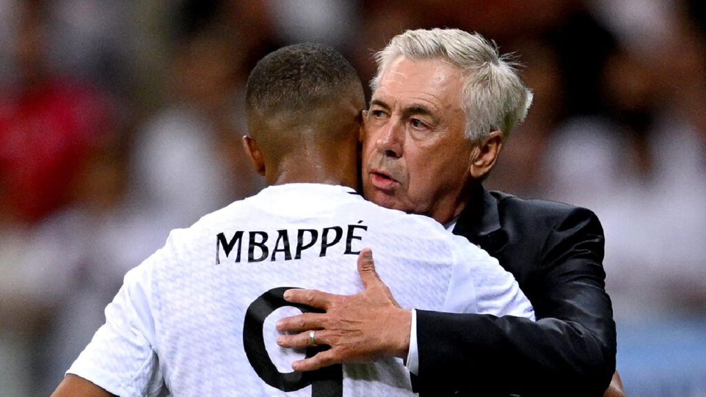 Mbappé Carlo ANcelotti