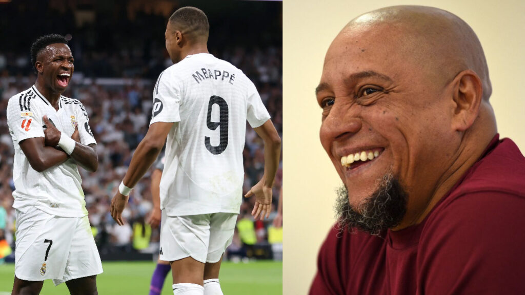 Roberto Carlos rabaisse l'oeil du Barça : "Devant Vinicius et Mbappé, il ne..."