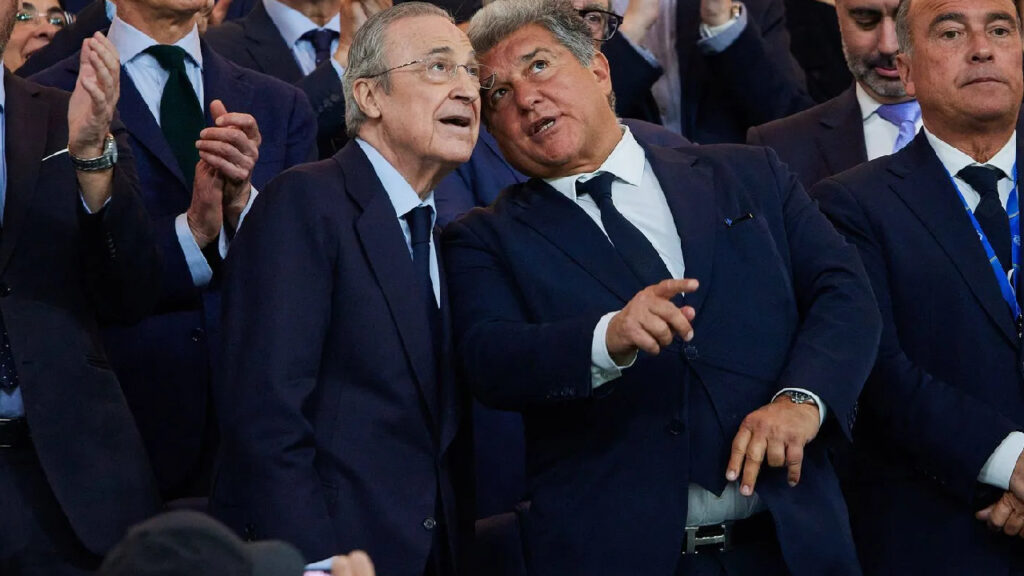 VIDEO : La folle réaction de Florentino Pérez lors du Clasico fuite, c'est viral !