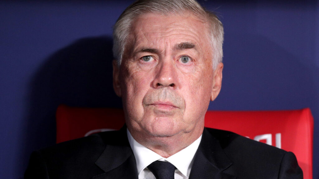 Carlo Ancelotti, entraîneur du Real Madrid