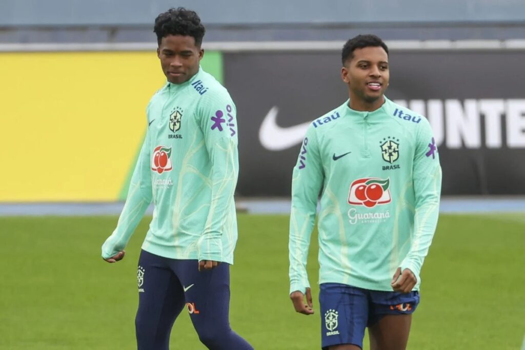 Endrick et Rodrygo