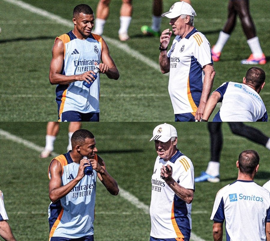Ancelotti Mbappé