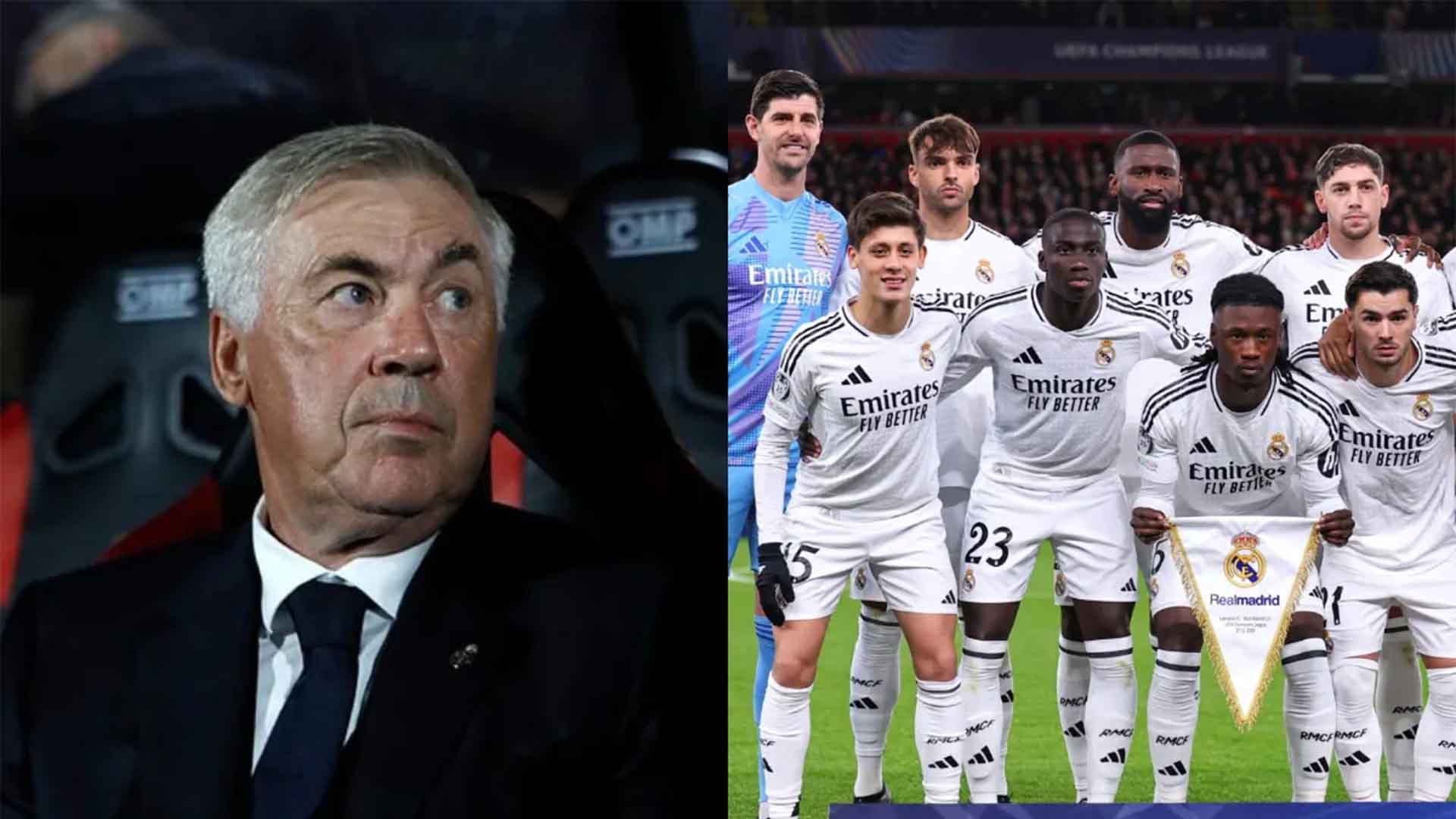 Le Real Madrid, auréolé d'une défaite amère contre Liverpool à Anfield, ne s'attarde pas sur ses exploits européens. Avec un calendrier toujours aussi chargé, les Merengues se concentrent désormais sur leur prochain défi : affronter Getafe ce dimanche au Santiago Bernabéu. Match que vous pourrez suivre en live commenté sur notre chaîne YouTube @realdemadridapp. N'oubliez pas de vous abonner et d'activer la cloche de notification, si votre première fois de nous découvrir, de liker, de commenter et de partager pour que la vidéo soit recommander à d'autres personnes.