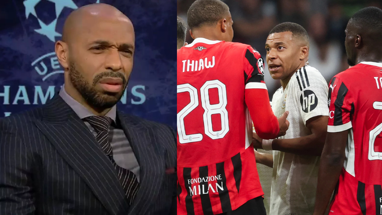 Thierry Henry flingue Kylian Mbappé après le 3-1 de l’AC Milan, ce qu’il dit est cruel !