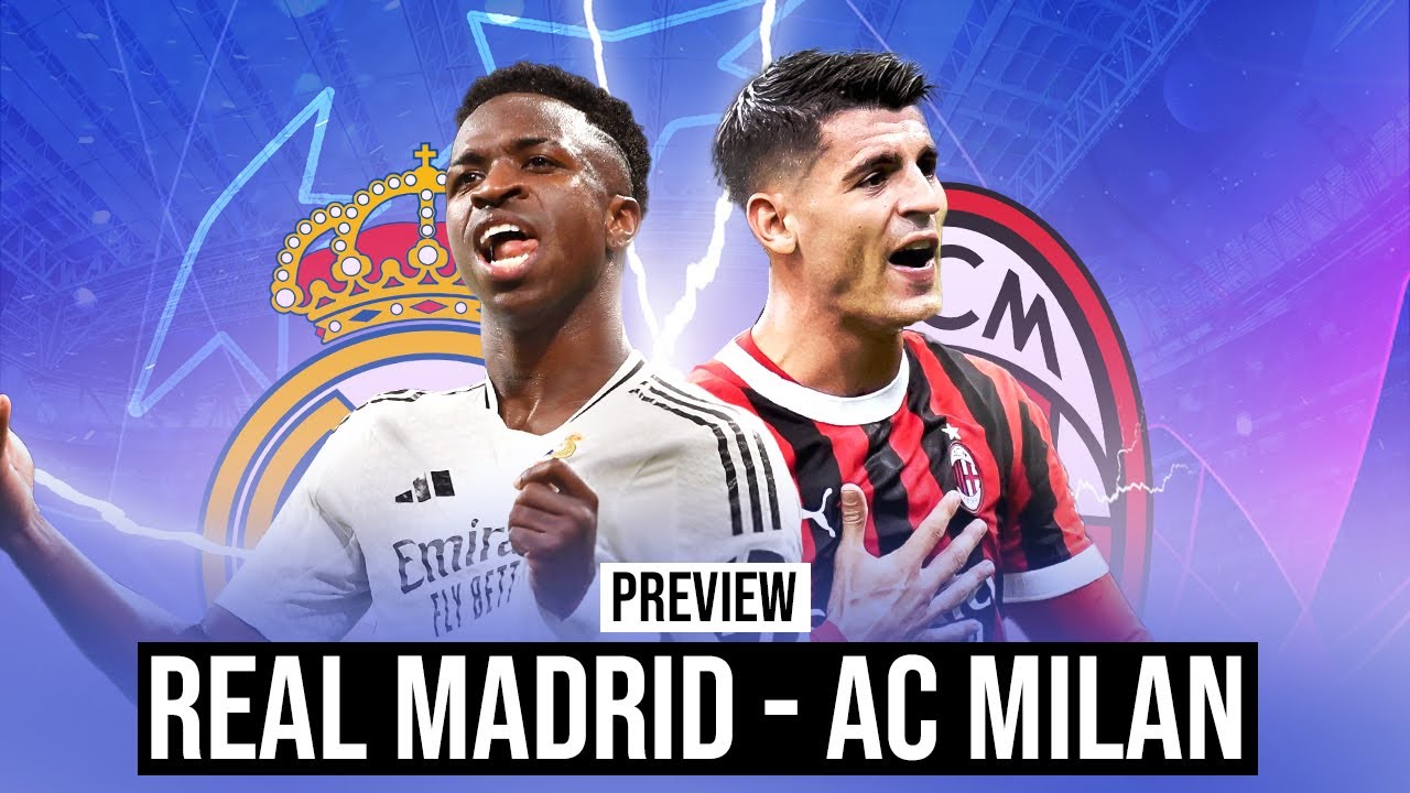 Le Real Madrid se prépare à affronter l'AC Milan dans un match sous haute tension, où la survie en Ligue des Champions est en jeu. Avec le retour du capitaine et joueur clé Luka Modrić, les Madrilènes espèrent redresser la barre et éviter l’élimination. Face à eux, l’AC Milan, également sous pression, mettra tout en œuvre pour briller sur la scène européenne. Les deux équipes, dos au mur, sont prêtes à livrer une bataille épique où chaque ballon pourrait décider de leur destin !