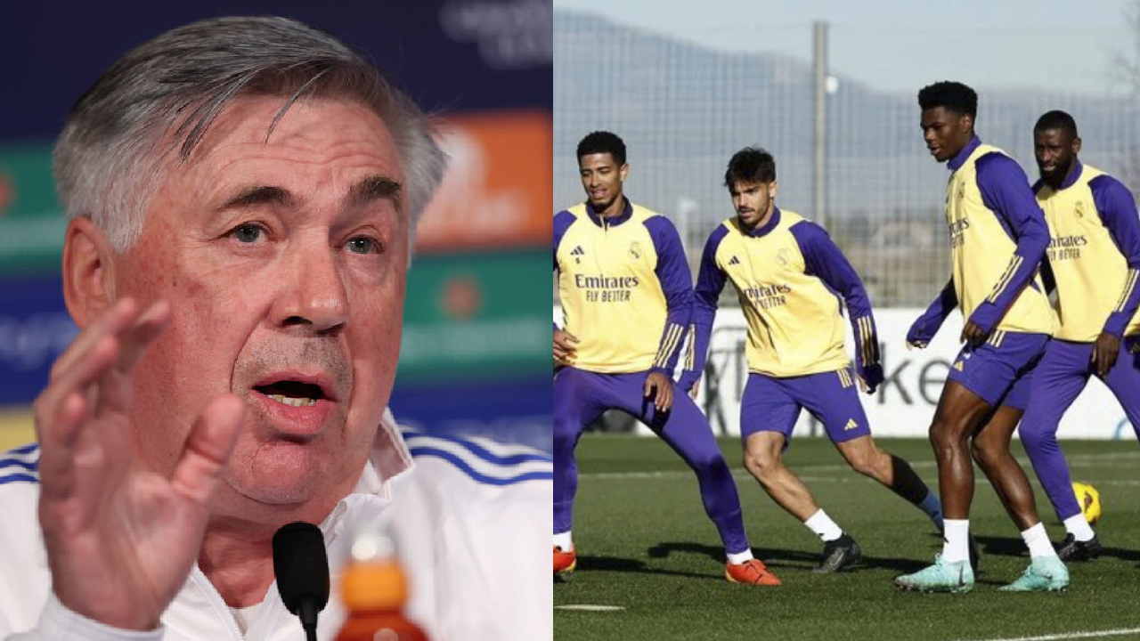 24h avant l’Athletic Bilbao, Carlo Ancelotti désigne le seul joueur qu’il ne voit plus sur le banc