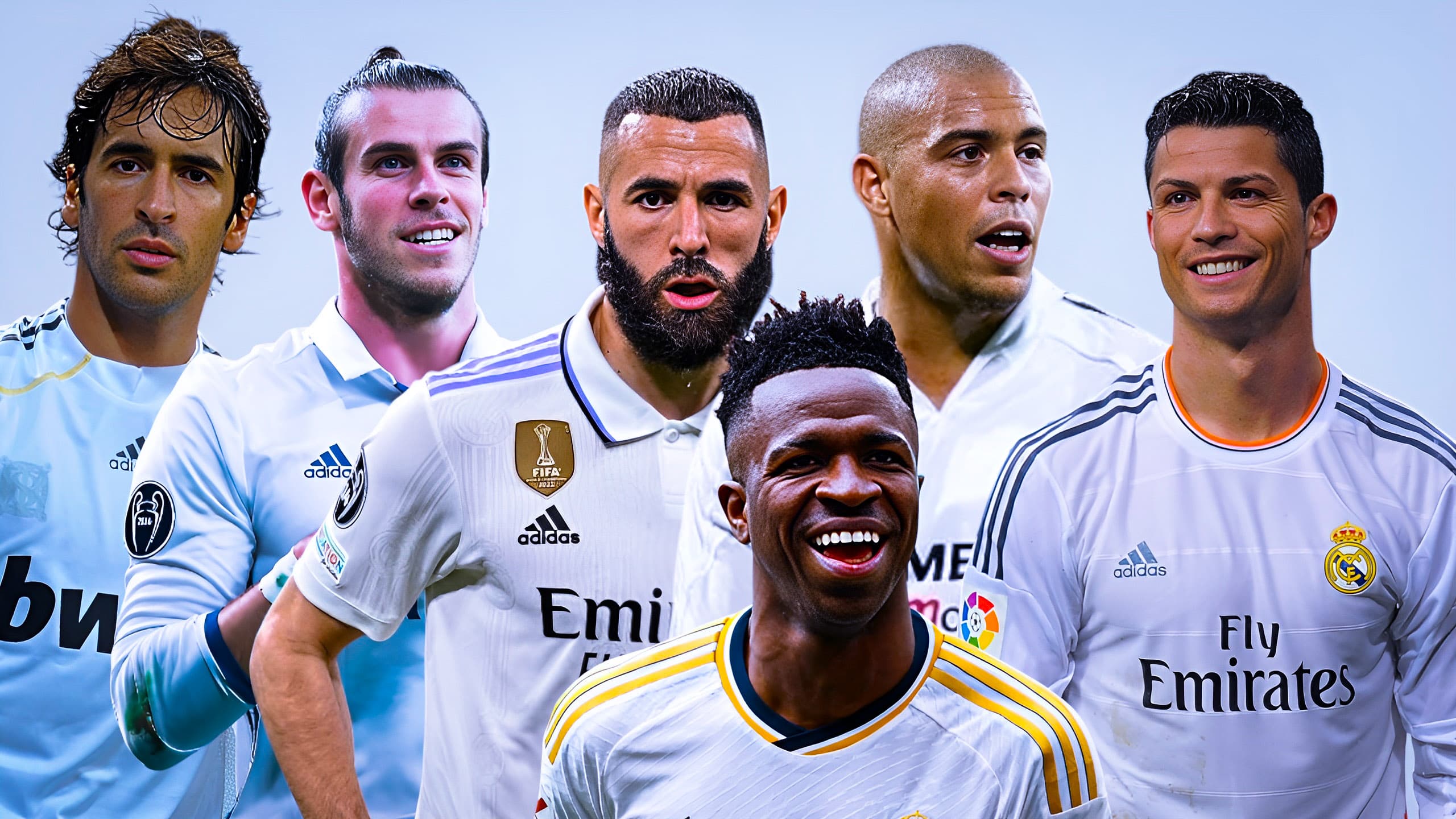 Benzema 3e, Ronaldo 7e, Vinicius Jr : Les meilleurs attaquants de l’histoire du Real Madrid !