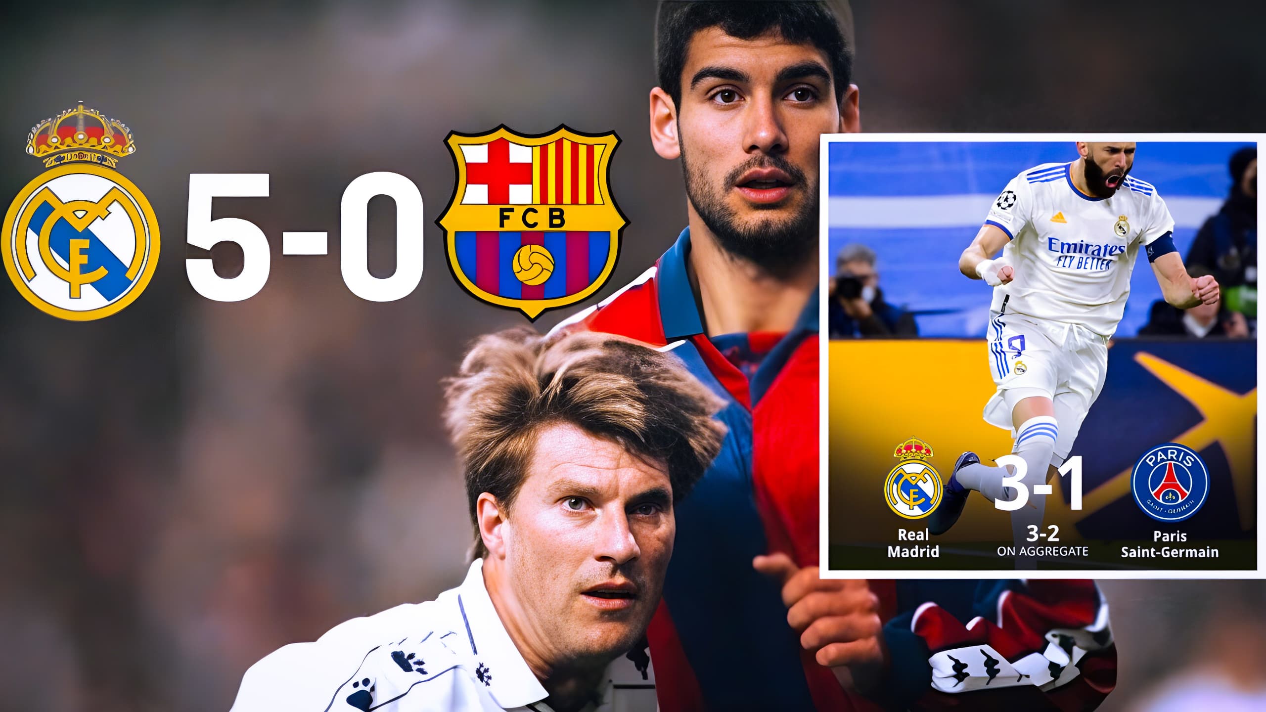 Les 10 matchs les plus mémorables de l’histoire du Real Madrid !