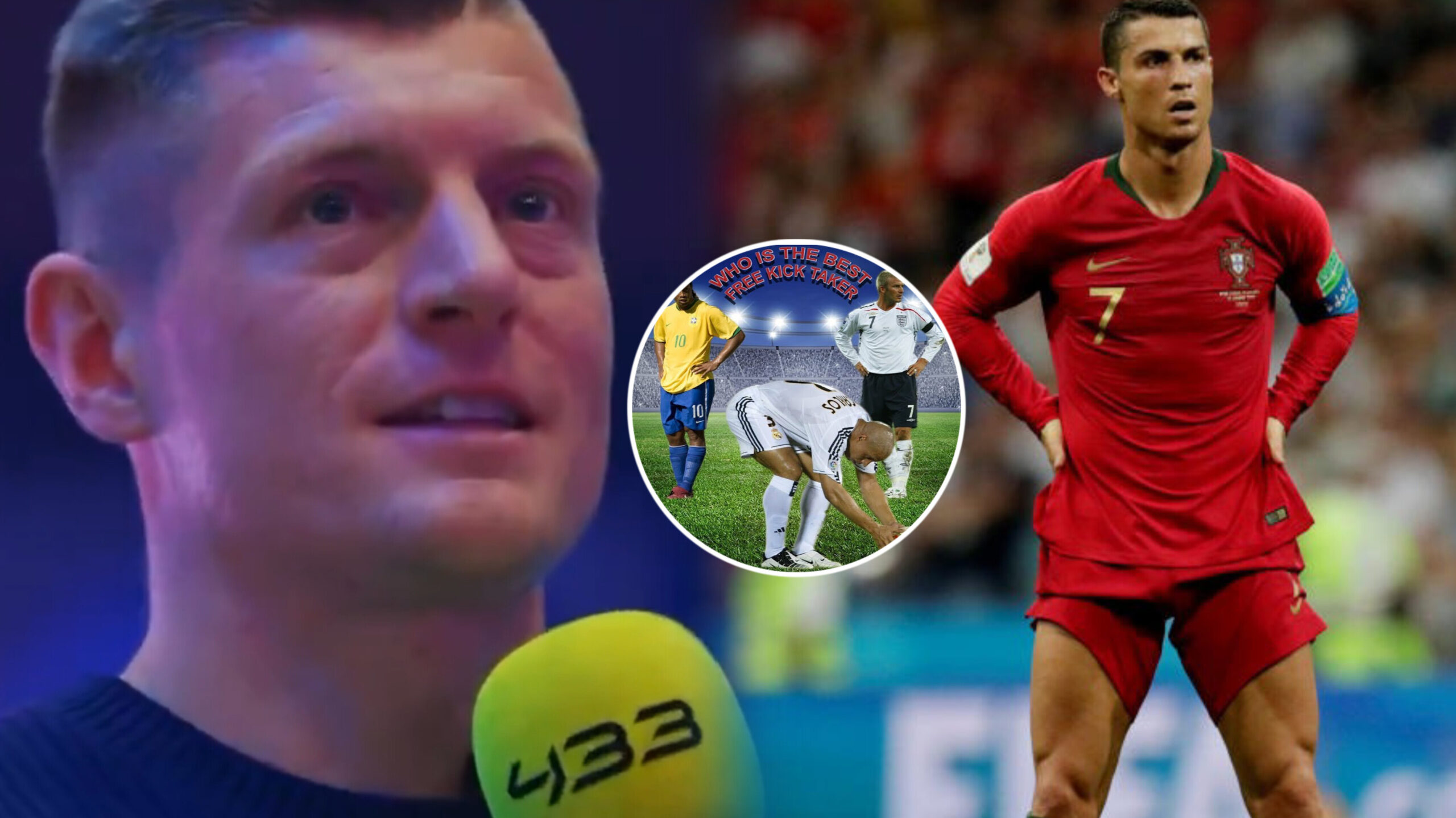 Toni Kroos dévoile les 10 meilleurs tireurs de Coup franc : la position de CR7 étonne