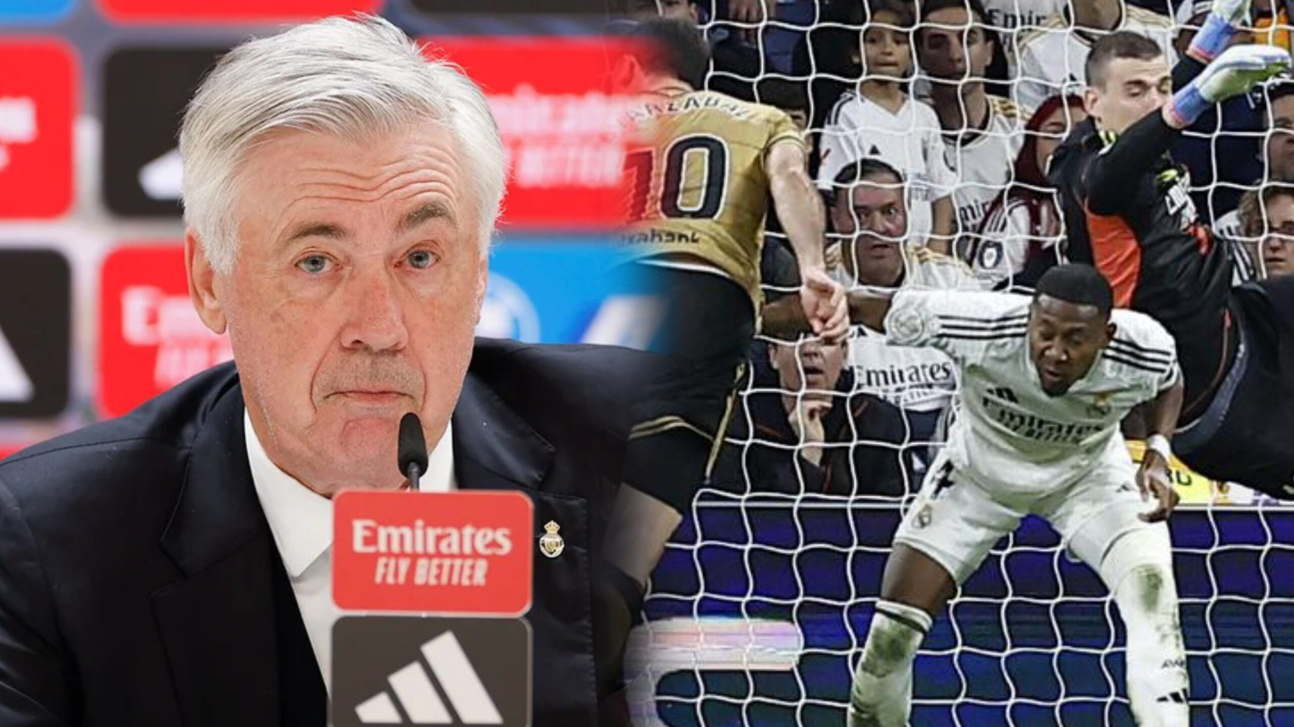 Carlo Ancelotti décharge David Alaba après son fiasco contre la Sociedad : « C’était un coup… »