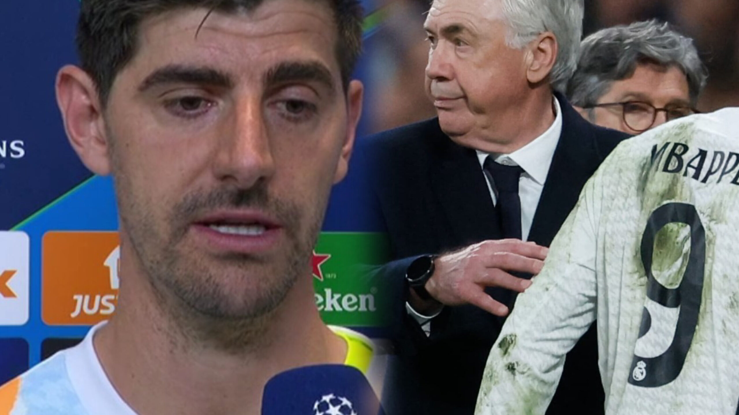 Thibaut Courtois rejette tout sur Carlo Ancelotti après l’élimination : “Il nous dit…”