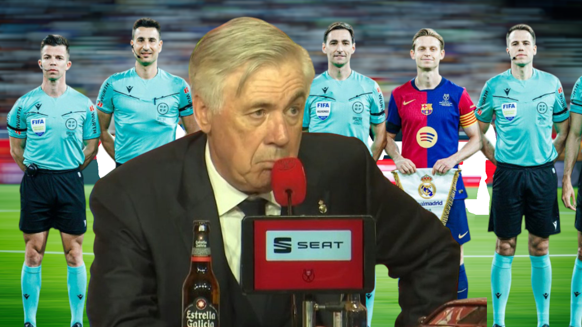 Clasico perdu 3-2 : Carlo Ancelotti lâche un aveu inattendu sur l'arbitrage