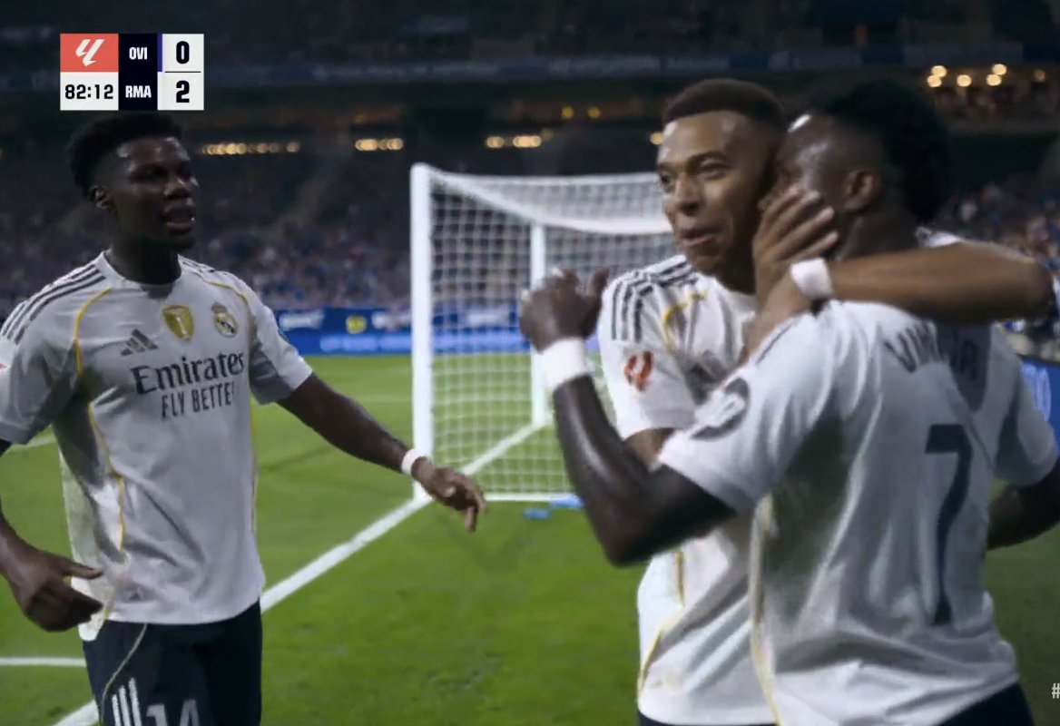 VIDEO : Mbappé inscrit un doublé et mène le Real vers la victoire