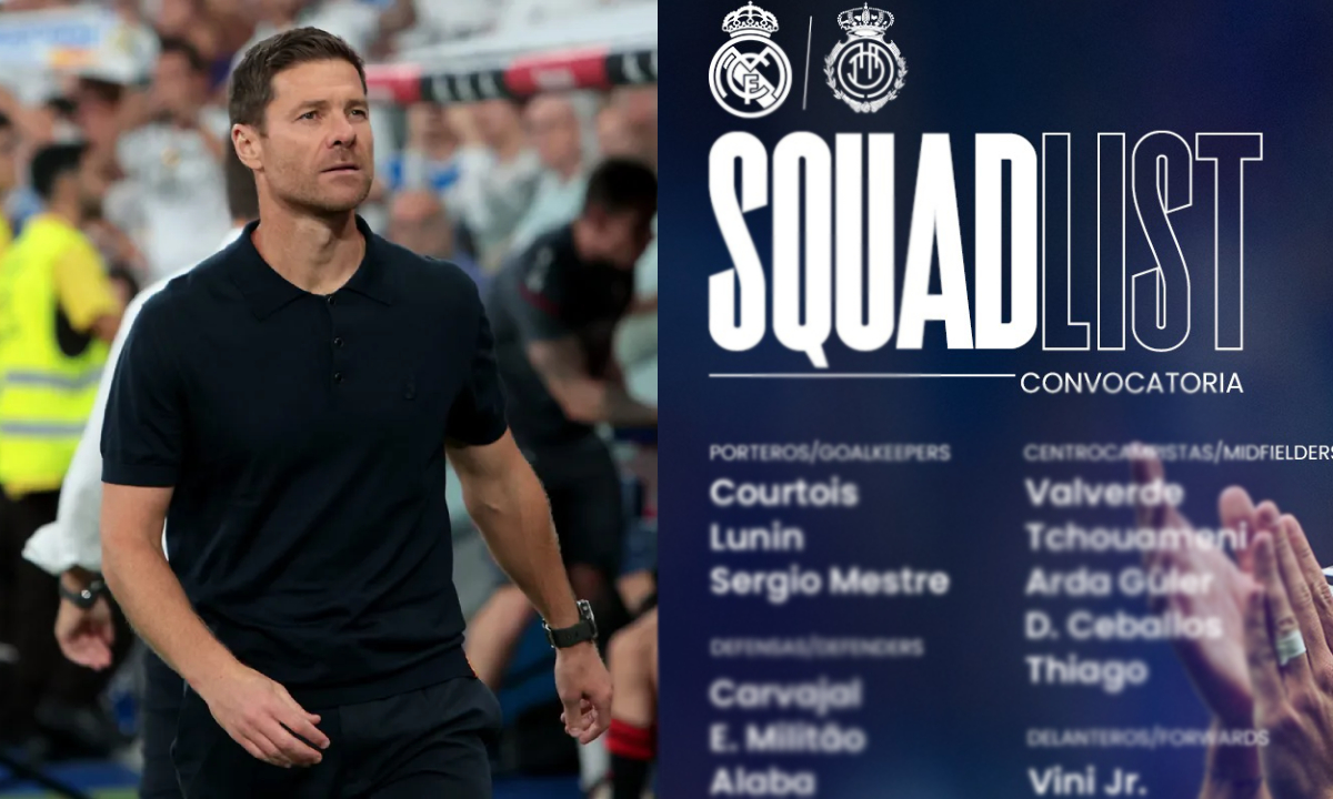 Xabi Alonso crée la surprise dans sa liste pour Majorque